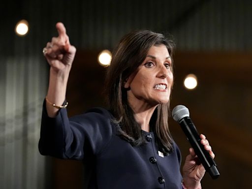 Nikki Haley gathers her donors and ignores Trump