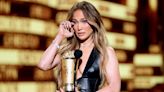 Jennifer Lopez Cries as She Thanks Her Children for 'Teaching Me How to Love' at MTV Movie Awards