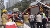 香港將軍澳隧道連環車禍 5車頭尾相撞 至少75人傷