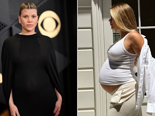 Pregnant Sofia Richie Celebrates ‘9 Months of Bliss’ in Baby Bump Photo: ‘Waiting on You Baby Girl’