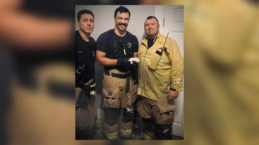 Firefighters rescue kitten trapped in a wall in Selma