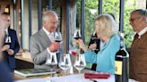 King Charles and Queen Camilla sip wine and meet llama during Bordeaux vineyard trip