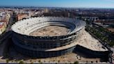 Valencia’s half-finished 80,000-capacity stadium Nou Mestalla has laid empty since 2009