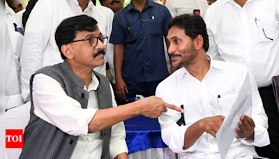 INDIA bloc reaches out to Jagan, joins YSRCP protest in Delhi | India News - Times of India