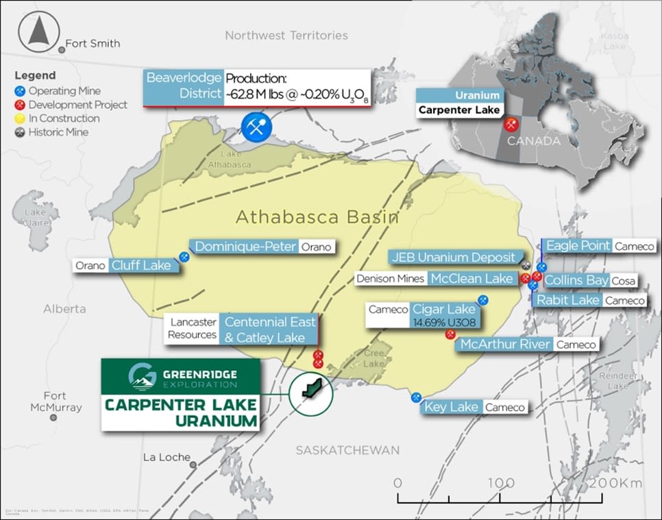 Greenridge Exploration Undertakes Extensive Exploration Program on its Carpenter Lake Project in Preparation of the Upcoming Drill Season and Increases...