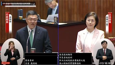 藍委狂酸行政院提覆議案！卓榮泰霸氣嗆：考慮的是法案是否經過正當程序