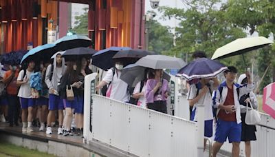 高雄傍晚下起陣雨（2） (圖)