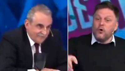 “Sos un gorila que se asume como peronista”: fuerte discusión en televisión entre Guillermo Moreno y Leandro Santoro