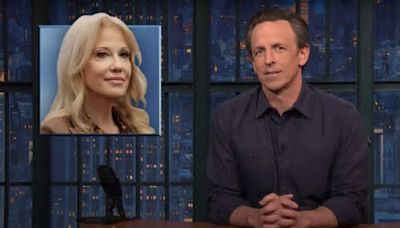 Seth Meyers Says News Kellyanne Conway May Join Trump Campaign 'Could Be a Lie Because it Was Reported by Kellyanne Conway'