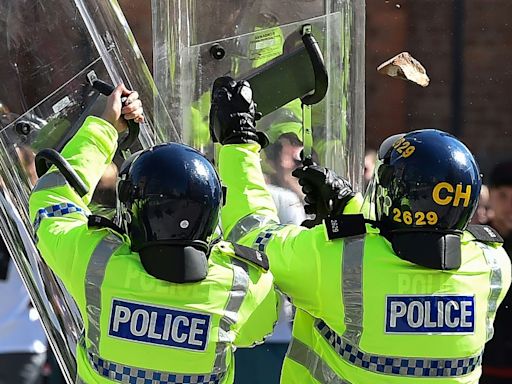 UK welcomes 'de-escalation' of far-right violence after atrocity