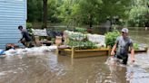 Flooding fears rise in the state as residents scramble to control the tide