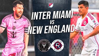 Inter Miami vs New England EN VIVO vía Apple TV: hora y cómo ver a Lionel Messi en la MLS