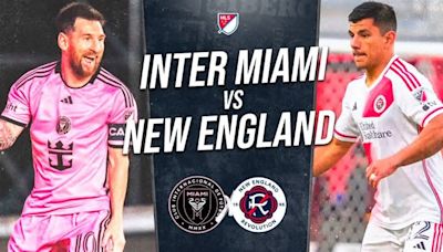 Inter Miami vs New England EN VIVO con Messi: hora, canal y dónde ver Apple TV