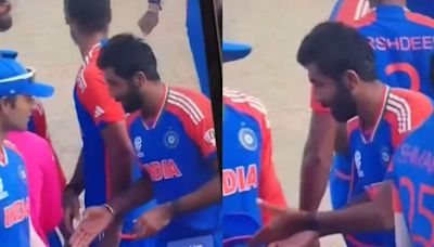Jasprit Bumrah's hand shake ignored by umpire, awkward moment reigns supreme after India beat England