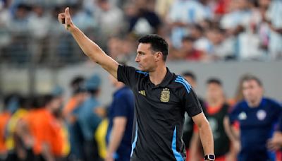 Argentina: Scaloni no dirigirá ante Perú en la Copa América por sanción