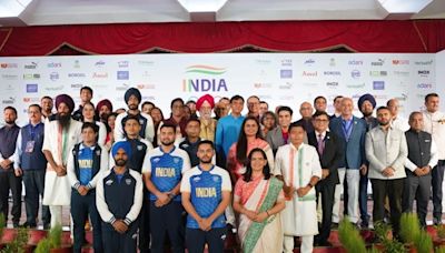 Paris-bound Team India Reveal Official Kits for Olympics Ahead of Flight to France - News18