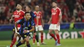 3-3. El Benfica y el Inter Milán empatan en un duelo frenético