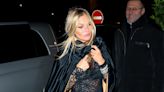 Kate Moss Nearly Shows Off Her Birthday Suit as She Celebrates Her 50th in Paris