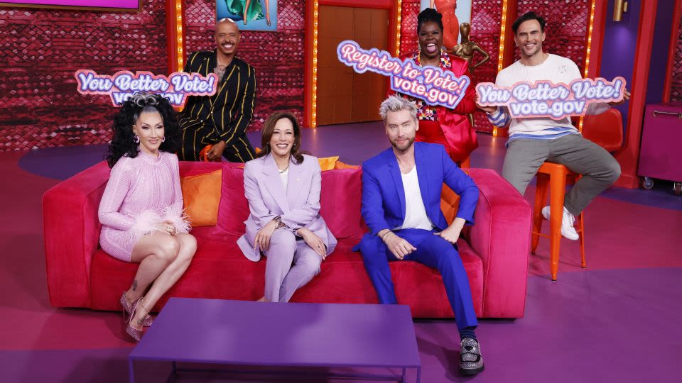 Kamala Harris stops by ‘RuPaul’s Drag Race’ with a message for viewers