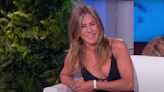 Watch Jennifer Aniston Joke About Divorcing Brad Pitt During Ellen's Final Episode