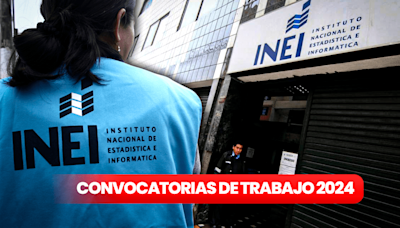 INEI abre concovocatoria de trabajo para encuestadores en Lima y regiones con sueldo de S/2.000