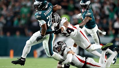 Saquon Barkley shoulders blame for Eagles' loss to Falcons after drop late in 4th quarter