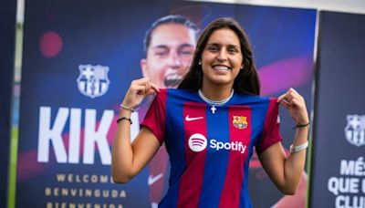 Oficial: el Barça presenta a Kika Nazareth