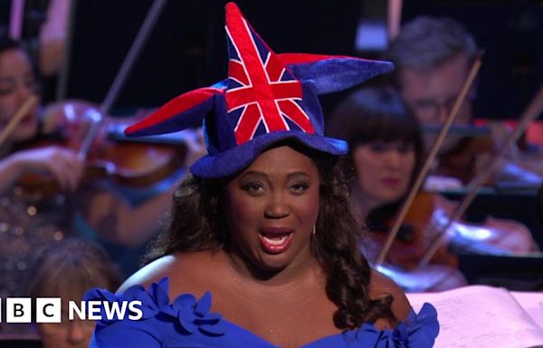 Last Night of the Proms: Star soprano Angel Blue charms the audience