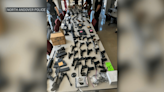 Explosives, over 30 guns seized in North Andover bust, officials say