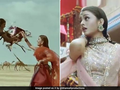 ... Aishwarya Rai's Iconic Ethnic Looks As Bhansali Productions Celebrates 25 Years Of Hum Dil De Chuke Sanam...