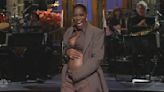 Keke Palmer Reveals Baby Bump During ‘SNL’ Monologue