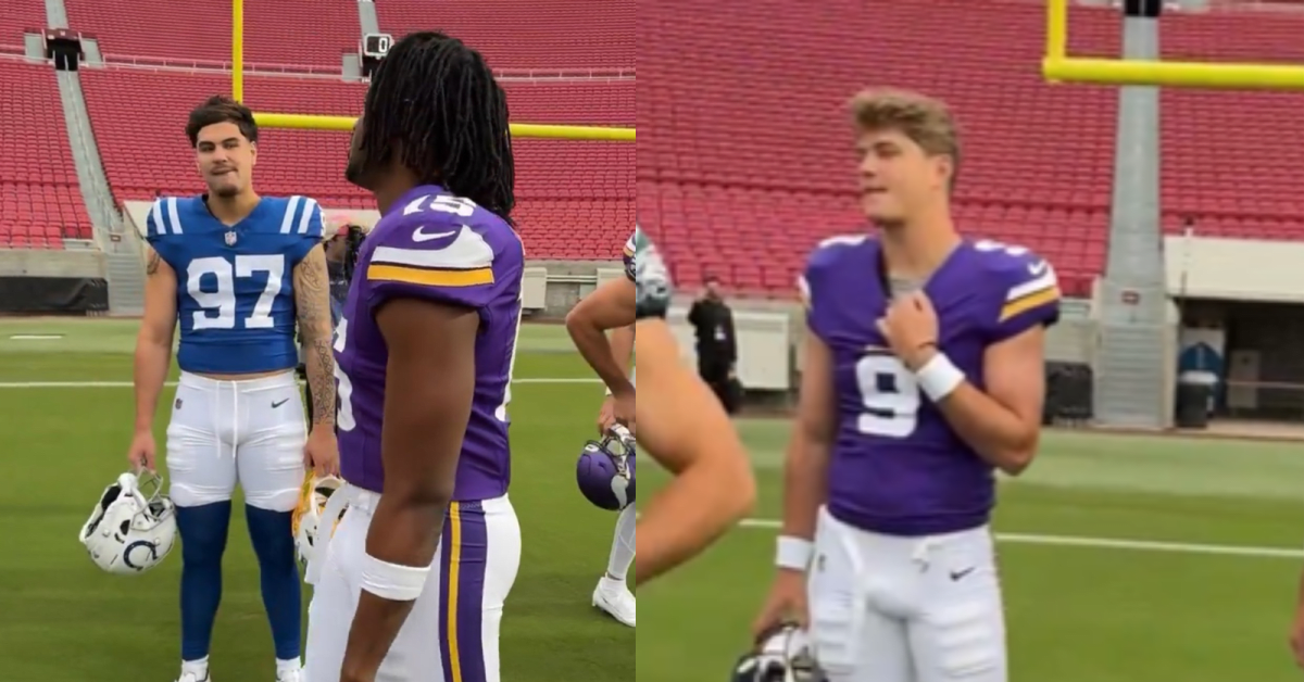 First look at J.J. McCarthy and Dallas Turner in Vikings uniform