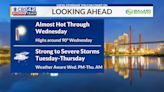 Unsettled weather to start the week, Weather Aware Wednesday night-Thursday morning