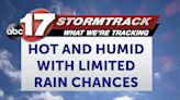 Tracking a week of heat and humidity, limited storm chances - ABC17NEWS