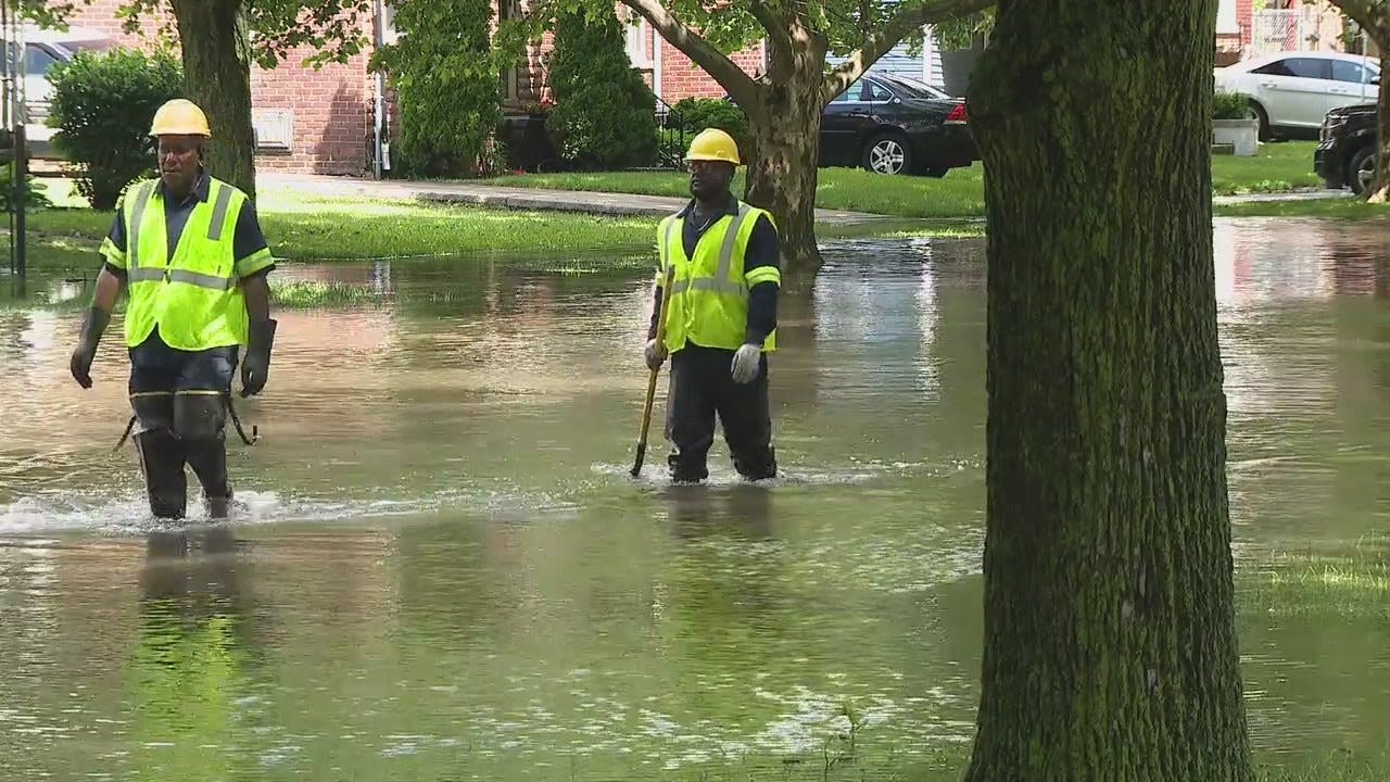 Residents upset with reoccurring flooding on Detroit street, city takes action