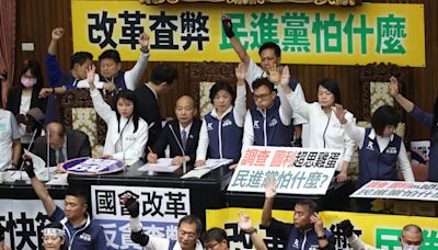 覆議案明表決 藍白否決勢在必得