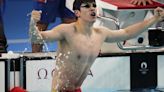 Pan Zhanle of China breaks own world record to win Olympic gold medal in men’s 100-meter freestyle