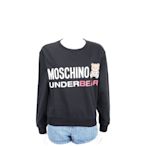 MOSCHINO Underbear TOY 泰迪熊黑色棉質休閒運動套裝