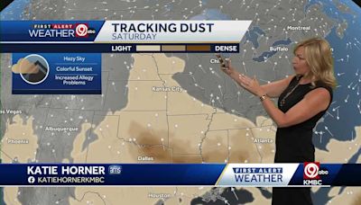 Kansas City-area air quality dipping, Saharan dust on the way