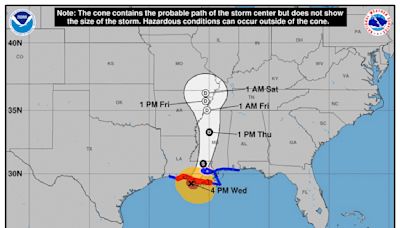 Hurricane Francine makes landfall in Louisiana as a Category 2 storm; new tropical depression forms in Atlantic