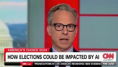 ‘Fake Jake Tapper’ Introduces CNN Segment on A.I