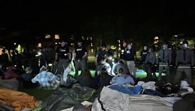 Over 100 people arrested at SUNY New Paltz encampment