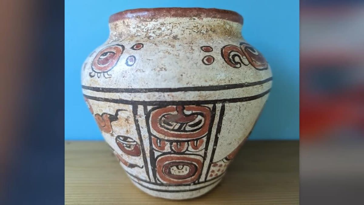 Watch: $3.99 thrift store find turns out to be nearly 2,000-year-old Mayan vase