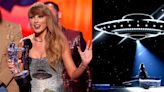 Taylor Swift's outfit change at the VMAs includes a sneaky reference to her song 'Down Bad.' Fans think it could be her next single.