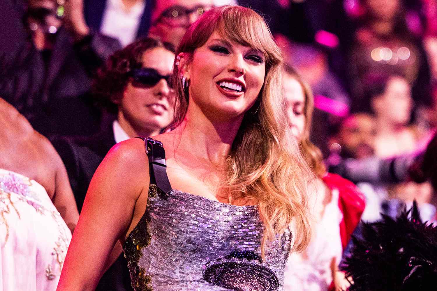 Taylor Swift Changes in the Middle of the 2024 MTV VMAs — and Fans Are 'Down Bad' for Her UFO Minidress