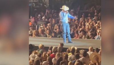 ‘Absolutely disgusting’: Country singer Cody Johnson stops concert to condemn Trump shooting