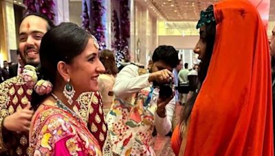 Anant Ambani's Wife Radhika Merchant Sports a Big Smile as She Meets Kim Kardashian; See Photo - News18
