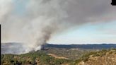 Declarado un incendio forestal cerca de la Base Militar de Cerro Muriano