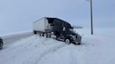 Winter Storm Diaz Strands More Than 70 Big Rigs in South Dakota