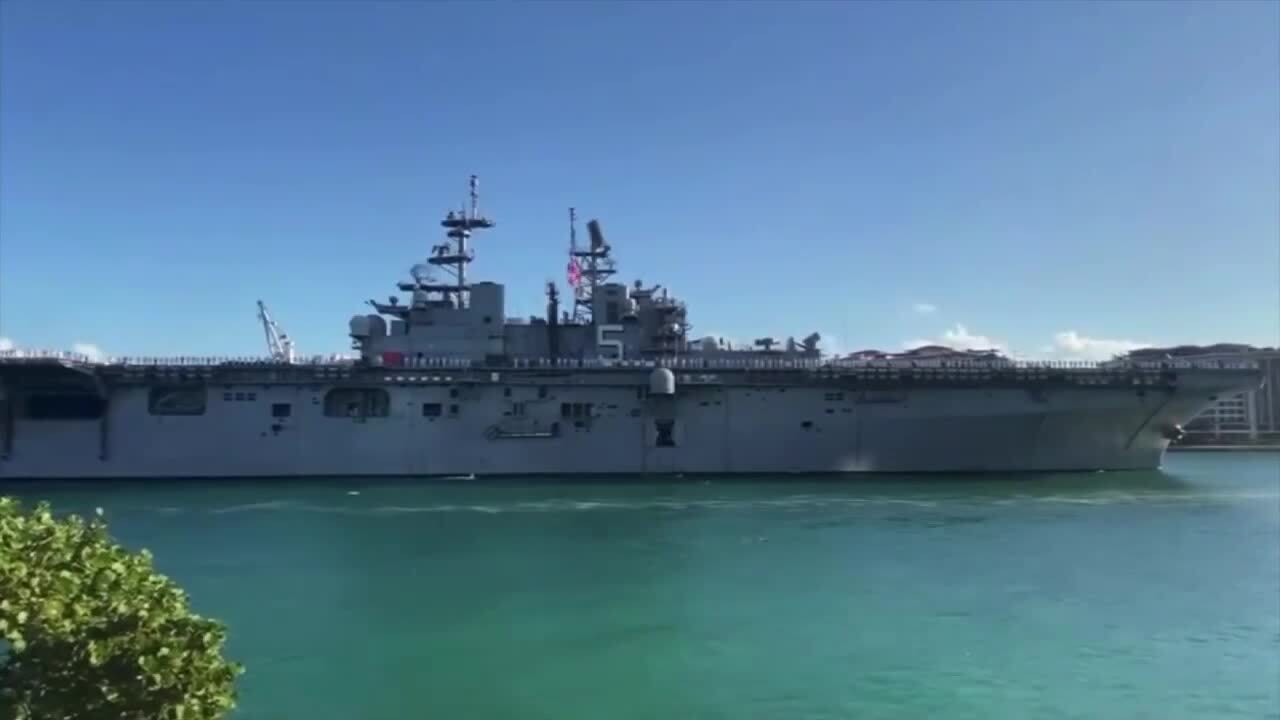 U.S. Navy makes grand entrance in Miami for Fleet Week - WSVN 7News | Miami News, Weather, Sports | Fort Lauderdale